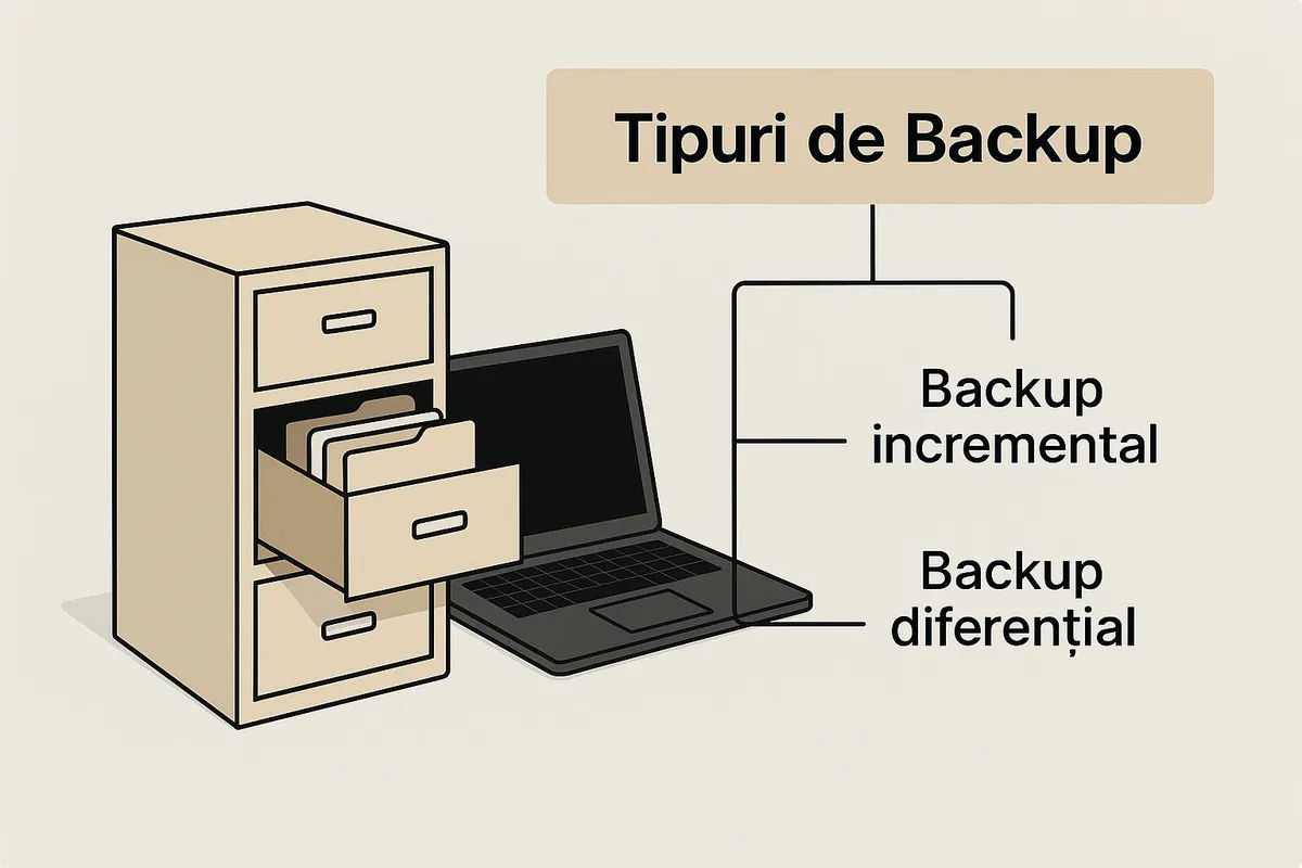 Infographic about ce inseamna backup